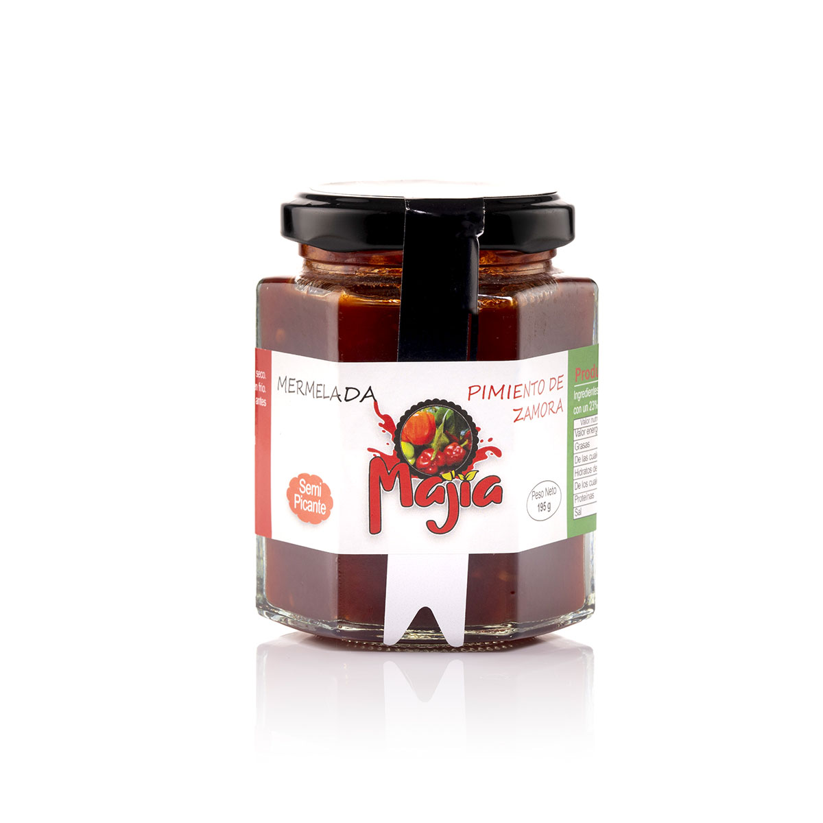 Mermelada de pimientos Semipicante de Hortícola Majía