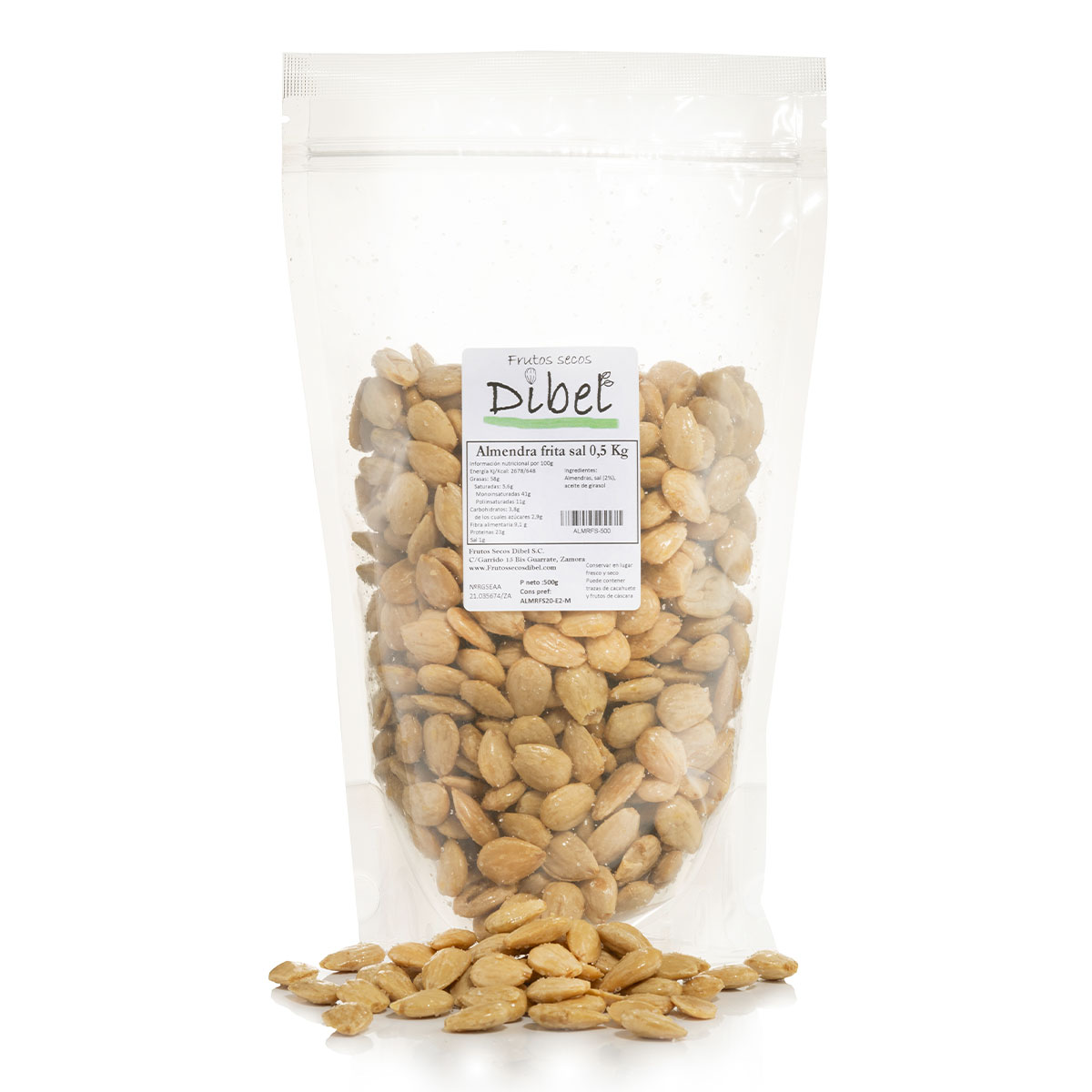 Almendra frita de Frutos Secos Dibel