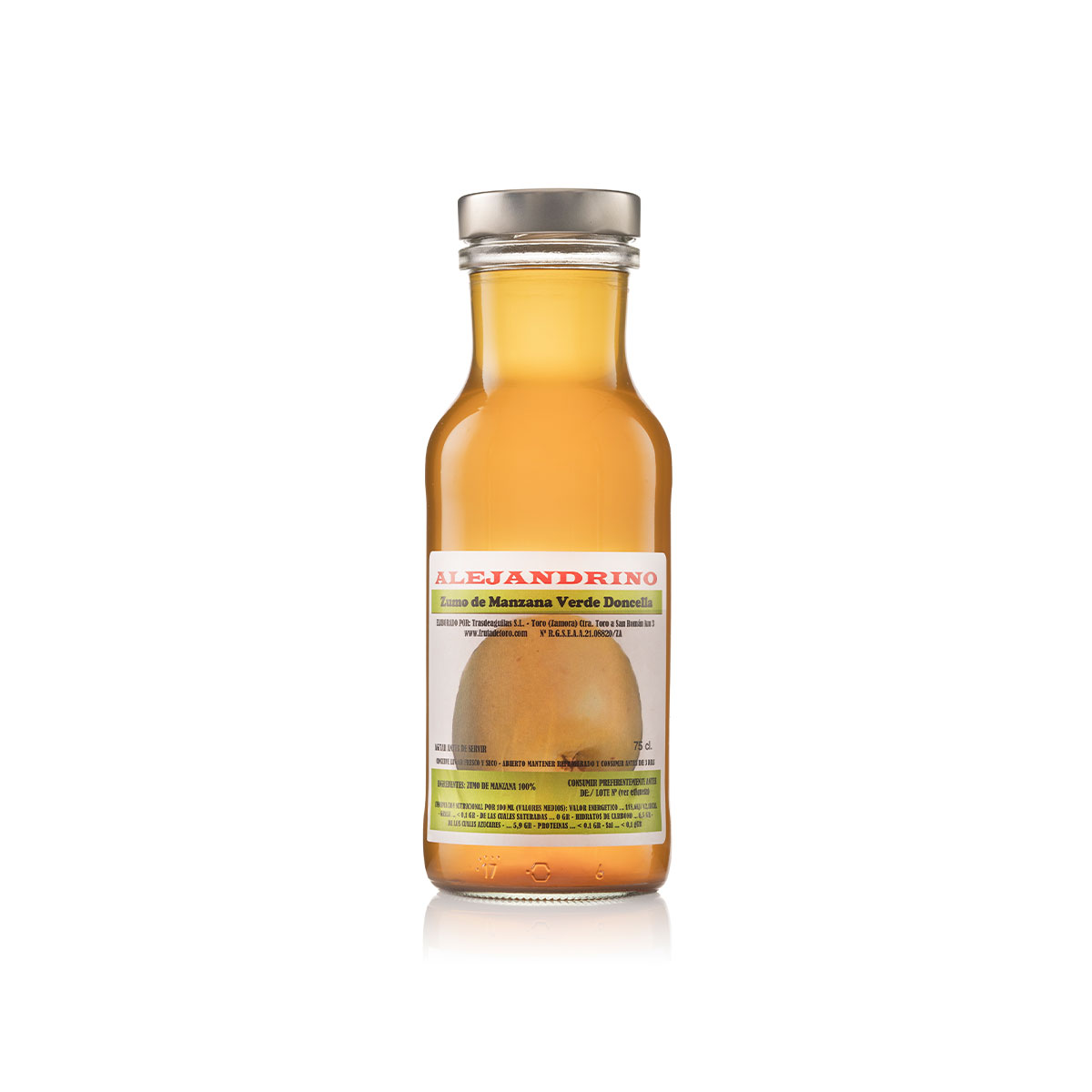 Zumo de manzana verde de Villaveza